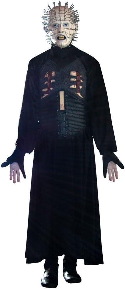 Men's Monster Horror Hellraiser III Pinhead Mask Halloween Costume Accessory