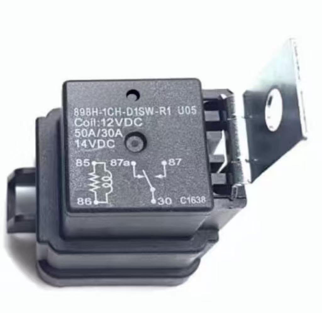 1 PC Multi-Function Relay for Navistar 3505300C1 USA 898H-1CH-D1SW-R1 50A 12VCD