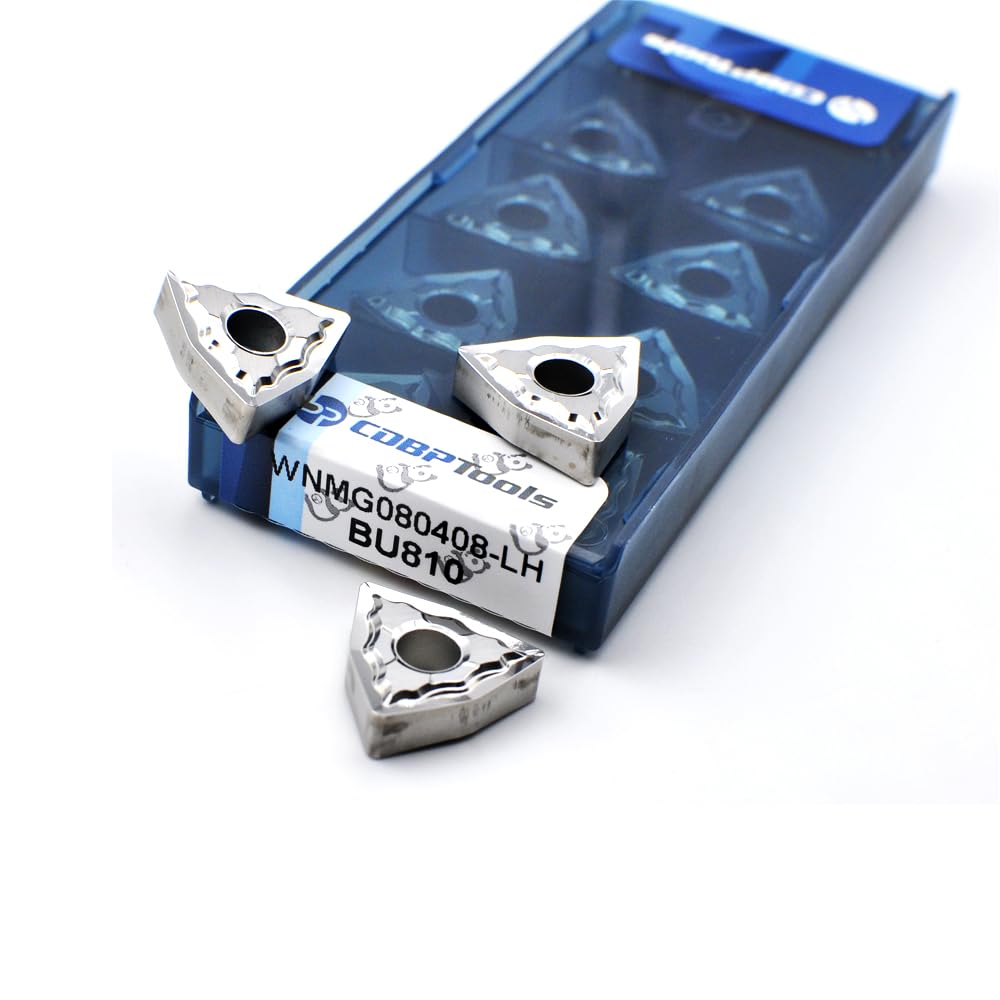 WNMG432 (WNMG080408) Indexable Carbide Inserts for Aluminium, 10pcs