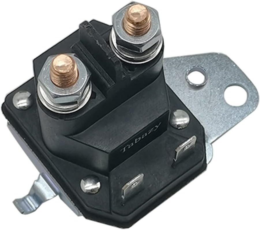 Riding Lawn Mower Tractor Starter Solenoid Compatible with MTD Cub Cadet Troy-Bilt Yard Man Mowers 725-06153A 725-06153