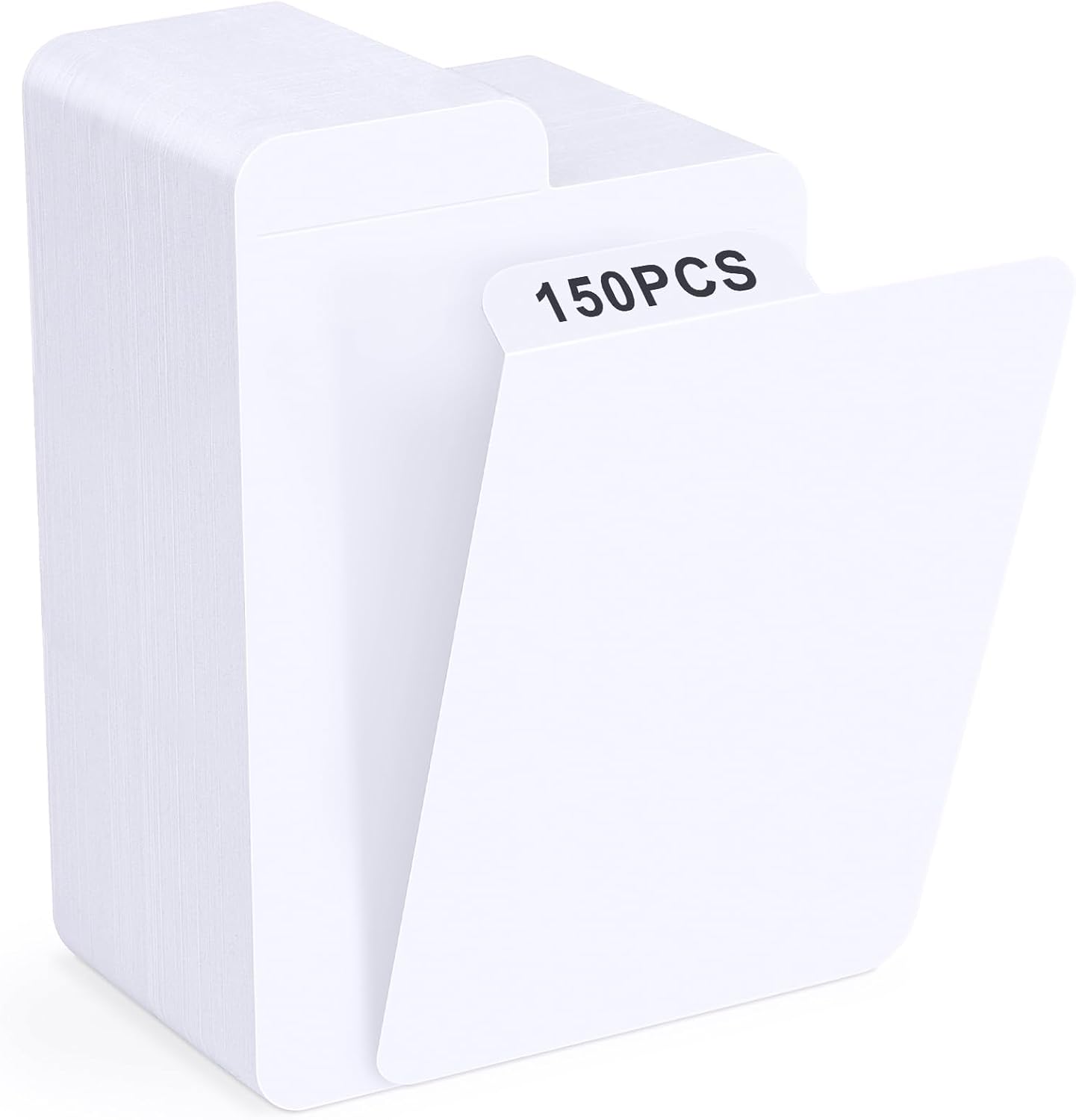 Tall Trading Card Dividers, 150-Pack Paper Card Divider for Storage Boxes | Vertical Dividers Card for TopLoaders