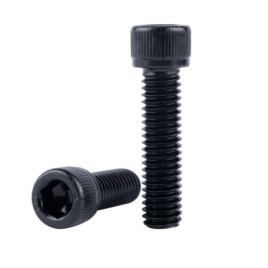 1/2-13 x 1 Socket Head Cap Screws Bolts Black Finish,304 Stainless Steel 18-8, Allen Hex Drive, Full Machine Thread, 4Pcs