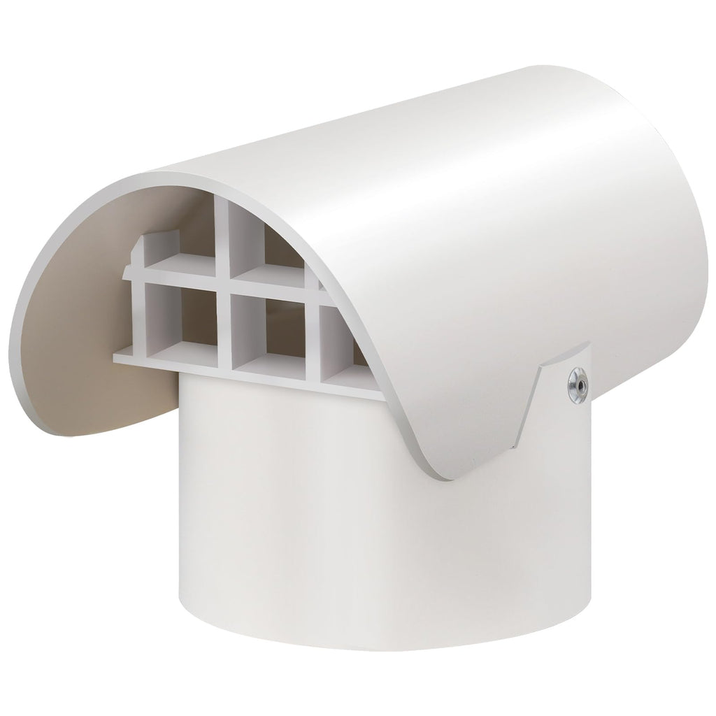 2 Inch Radon Vent Cap for 2" Schedule 40 Radon Fan Pipe/Flue/Roof Vent Pipe