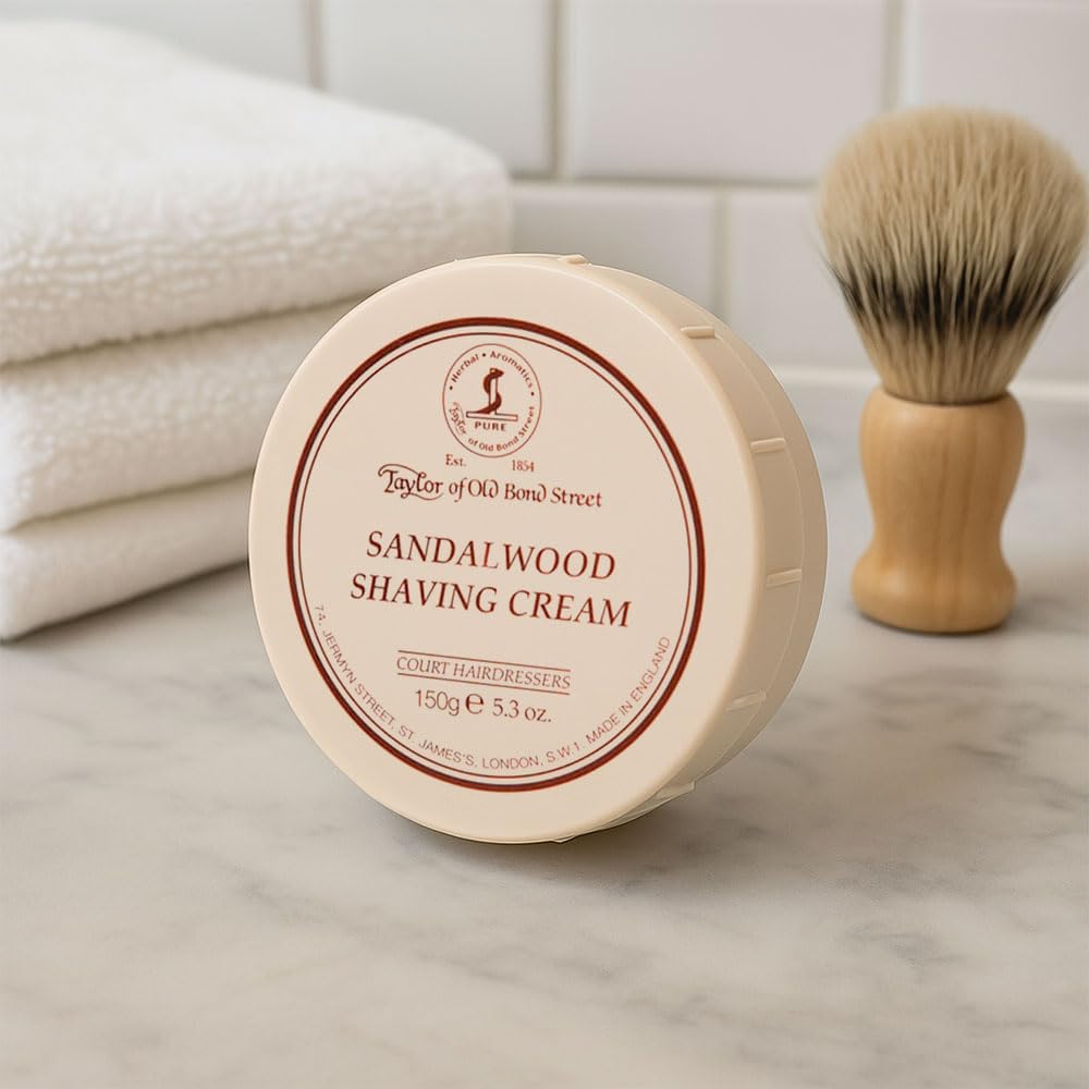 Sandalwood Shaving Cream Bowl, 5.3-Ounce