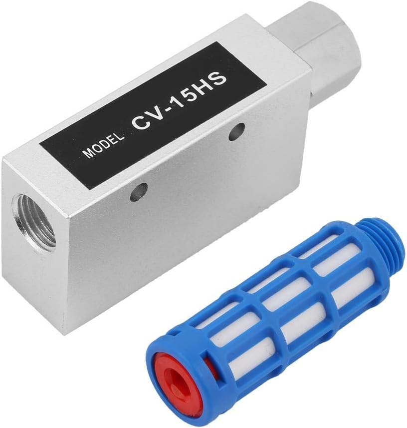 CV-15HS Vacuum Generator Pneumatic Exhaust Air Ejector Vacuum Ejector Air Fitting Vacuum Suction Cup with