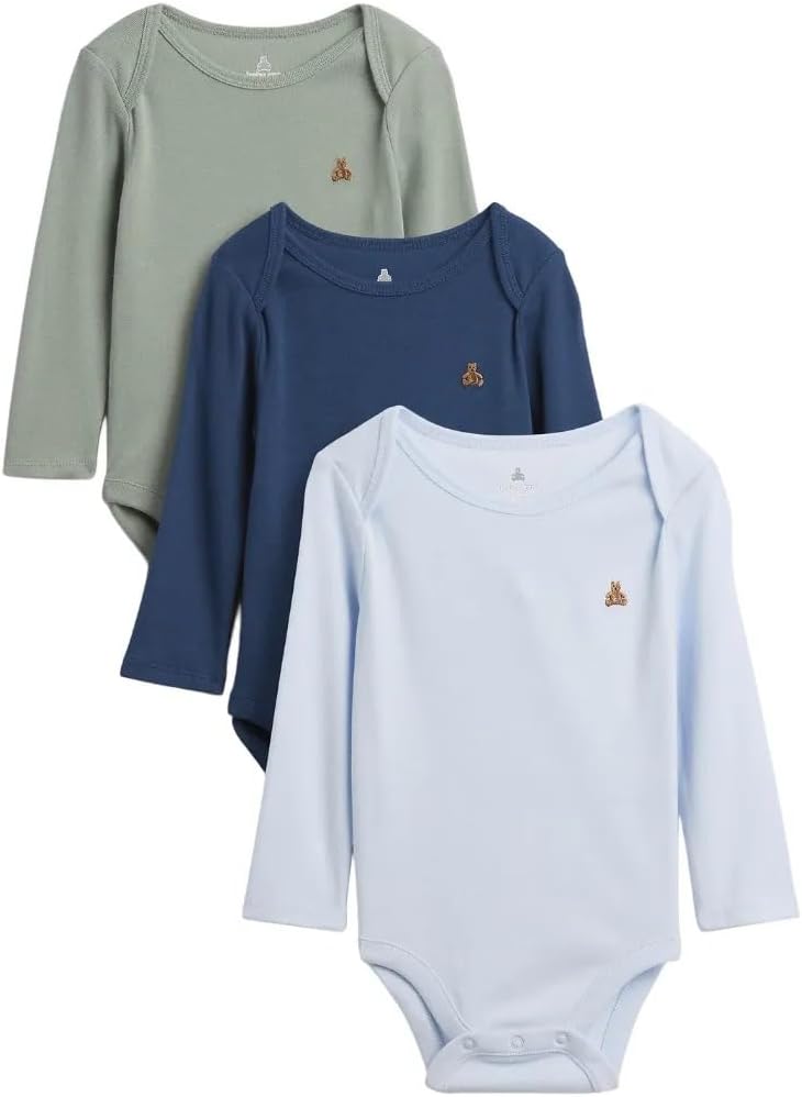 Baby 3-pack Long Sleeve Bodysuit