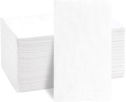 200-Pack White 3-Ply Disposable Guest Napkins