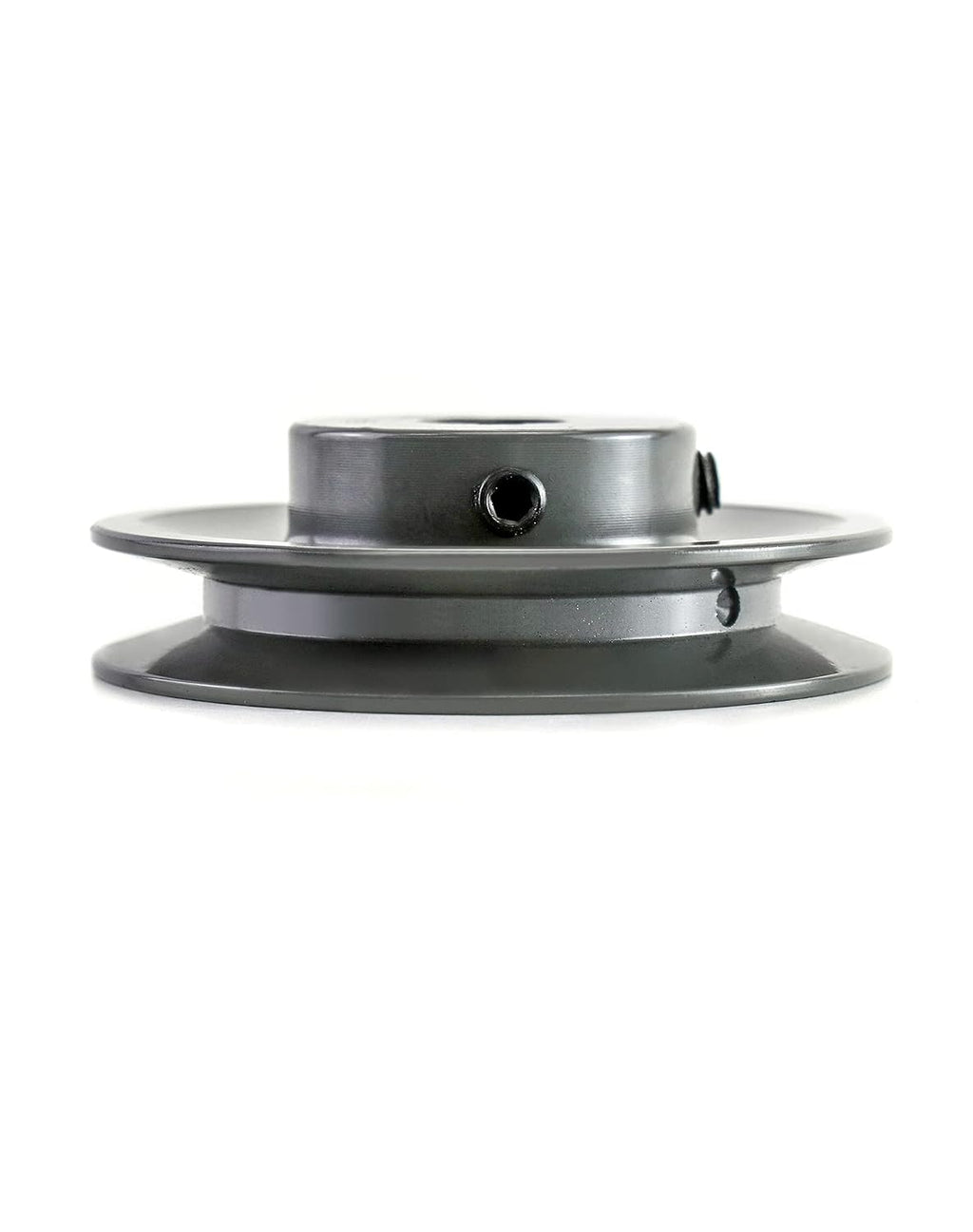 QWORK AK3558 Single Groove Web Sheaves, 3.55" OD 5/8" Bore V-Belt Sheave, A Belt Section, Cast Iron,for V-Belt