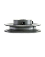 QWORK AK3558 Single Groove Web Sheaves, 3.55" OD 5/8" Bore V-Belt Sheave, A Belt Section, Cast Iron,for V-Belt