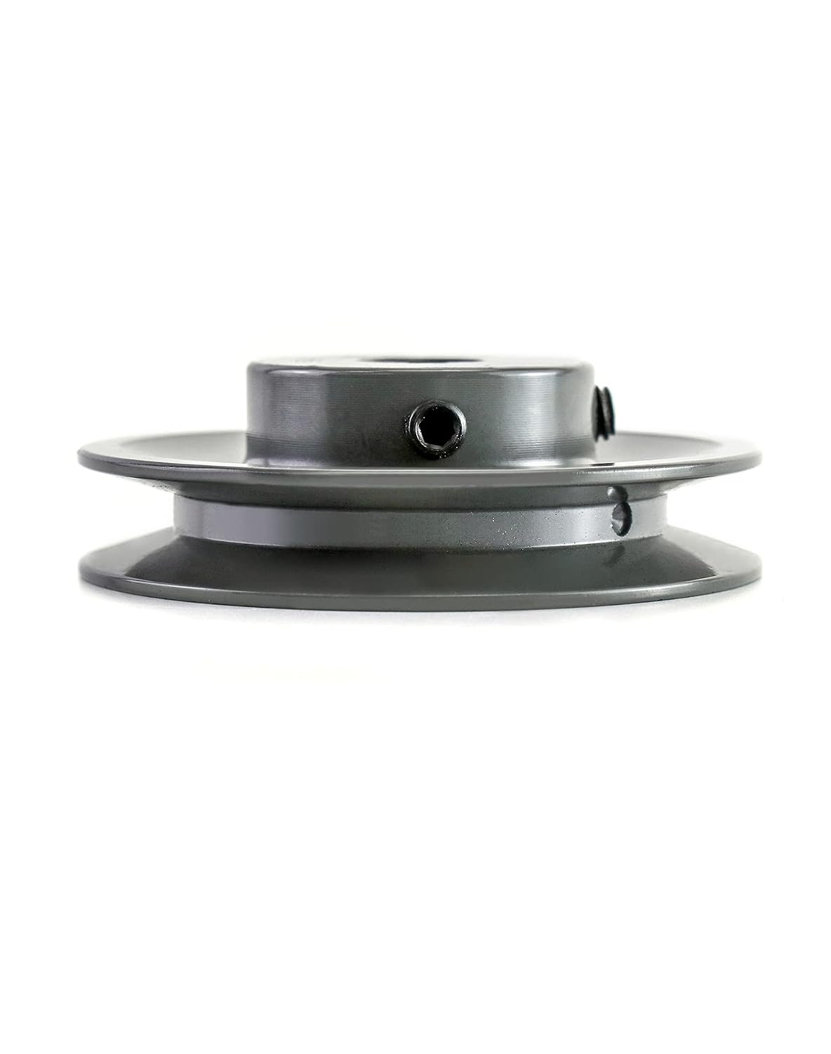 QWORK AK3558 Single Groove Web Sheaves, 3.55" OD 5/8" Bore V-Belt Sheave, A Belt Section, Cast Iron,for V-Belt