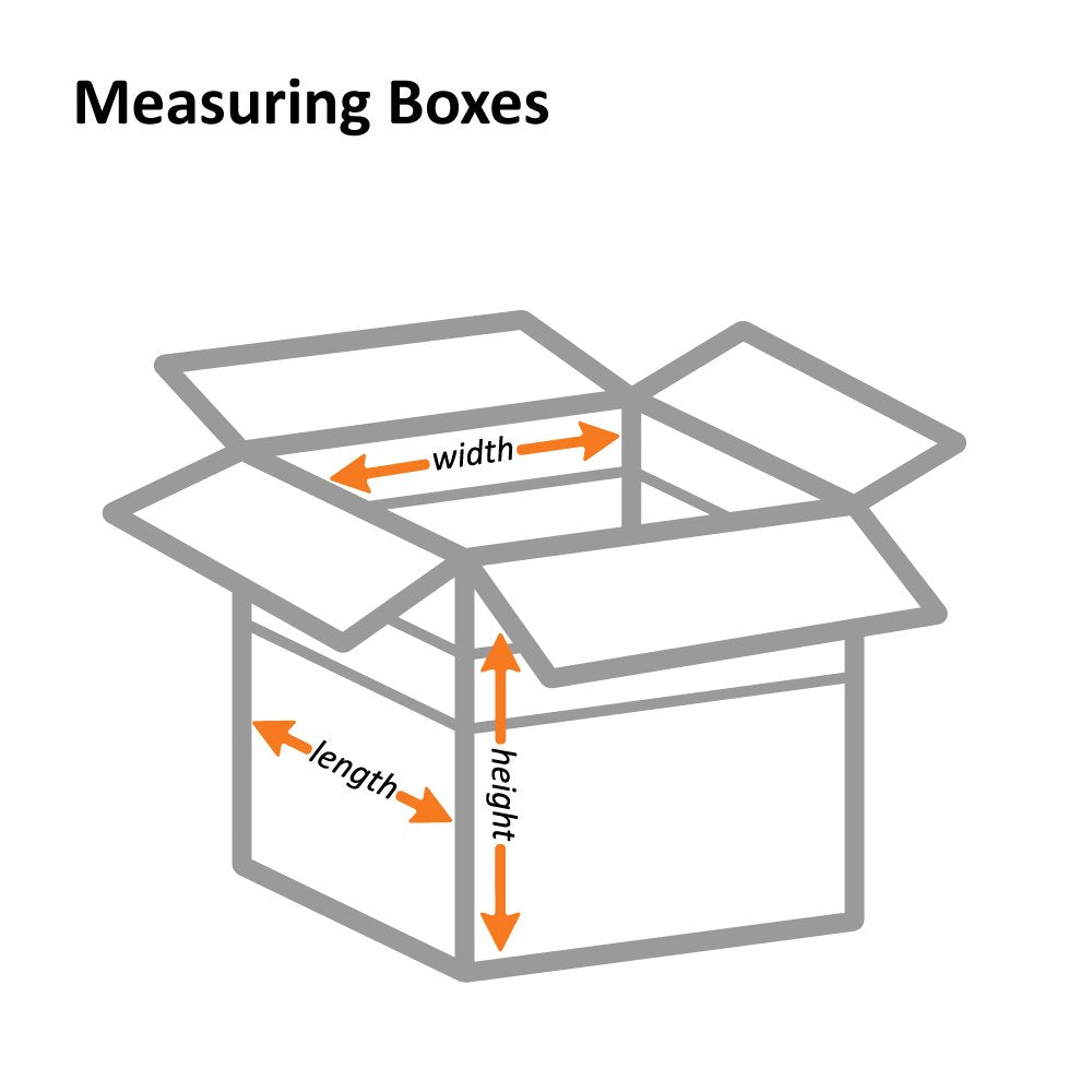 SNMD141414 Multi-Depth Corrugated Boxes, 14"L x 14"W x 14"H, Kraft (Pack of 25)
