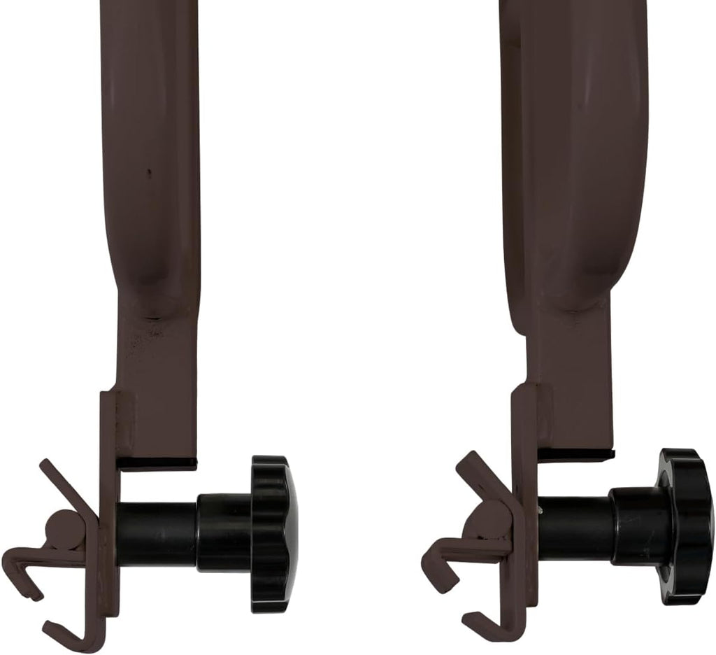 Bed Assist Rails (Set of 2) – Fits Some Metal Hospital Beds – for Repositioning & Getting in and Out of Bed Safely –