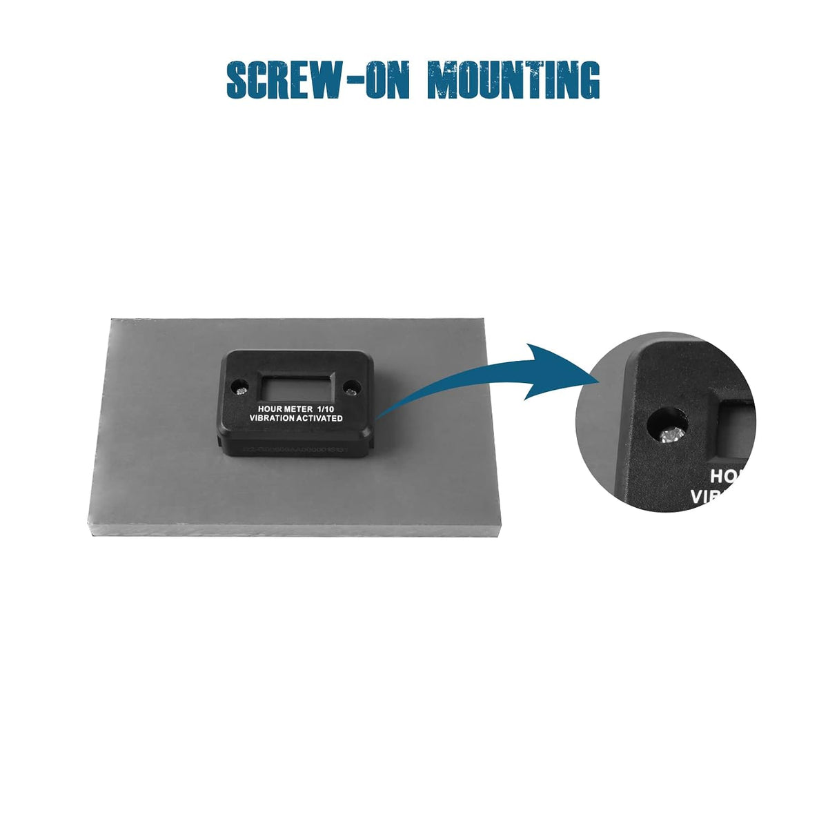 Runleader RL-HM016 Digital Vibration Activated Hour Meter
