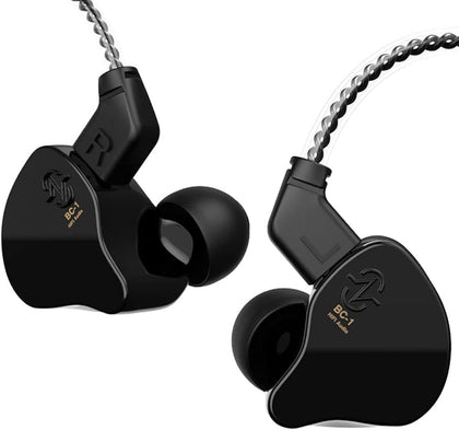 CCZ Melody in Ear Monitors Earphones Headphones Wired Earbuds Without Microphone IEM HiFi Bass with 1DD 1BA, Ear
