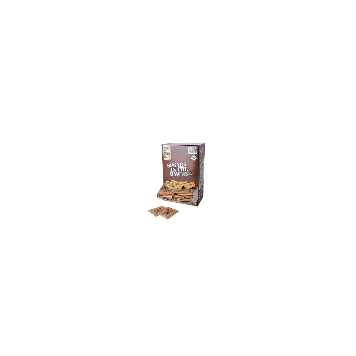 Sugar In The Raw, Turbinado Cane Sugar Packets, 200 Ct
