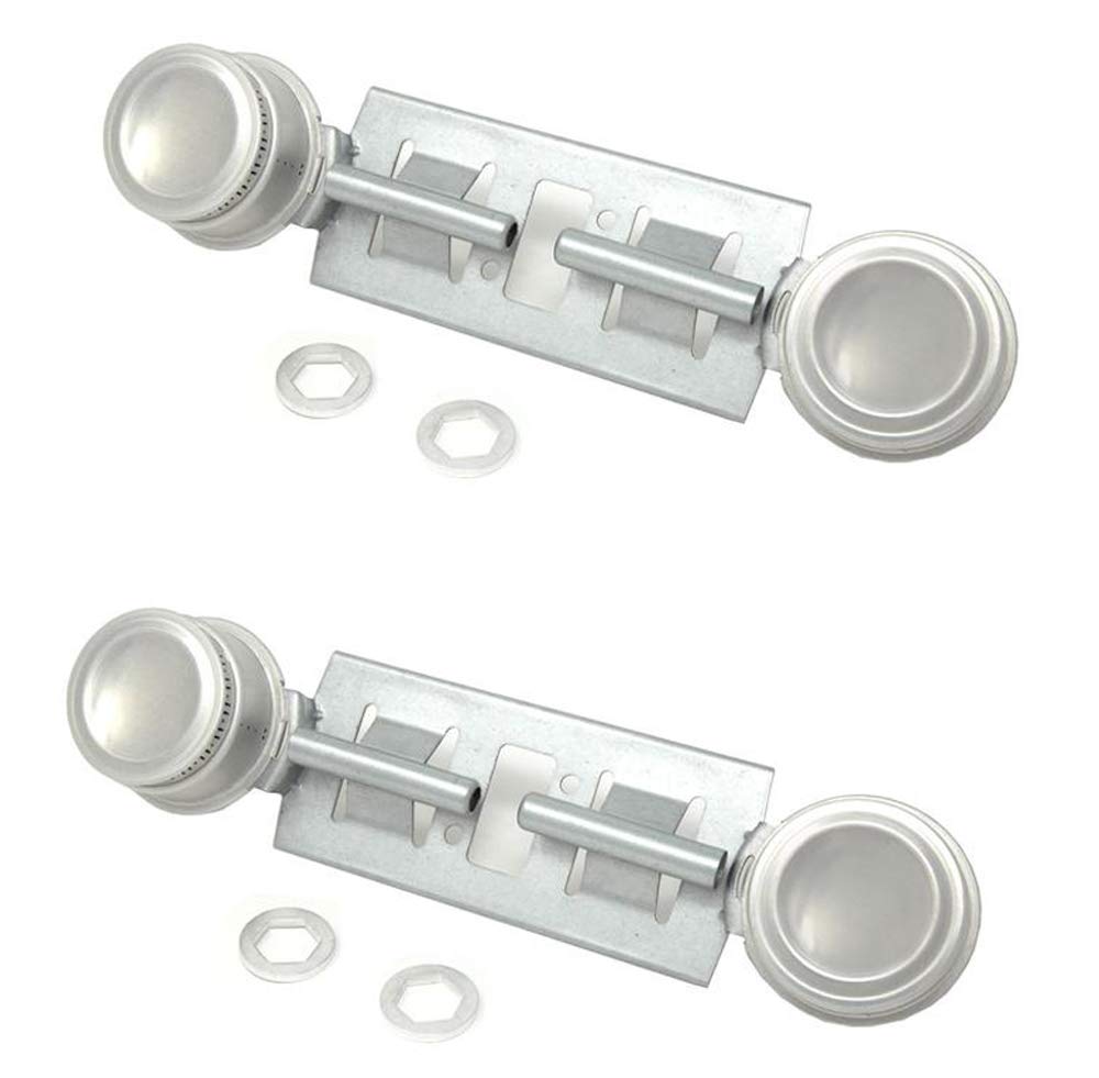 Compatible Double Burner for GENERAL ELECTRIC JGBP26WEA3WW JGBP26WEA4WW JGBP26WEA6WW JGBP26WEH1WW JGBS03PPA5WH Range's (2 PACK)