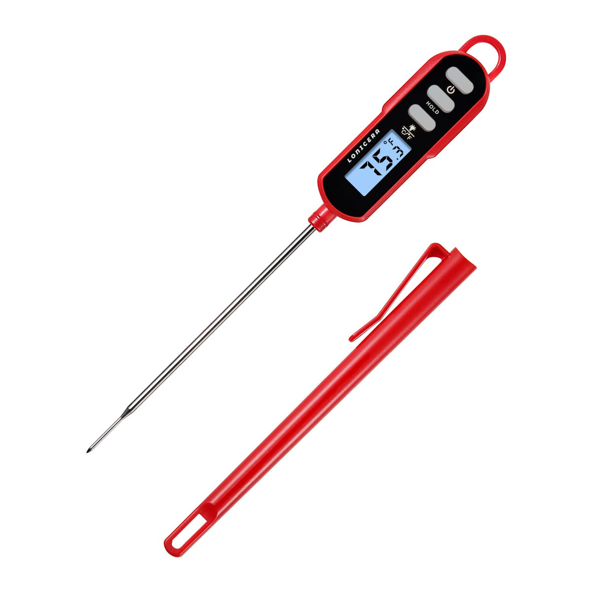 Digital Cooking Thermometer for Sourdough Bread, 5-Inch Probe