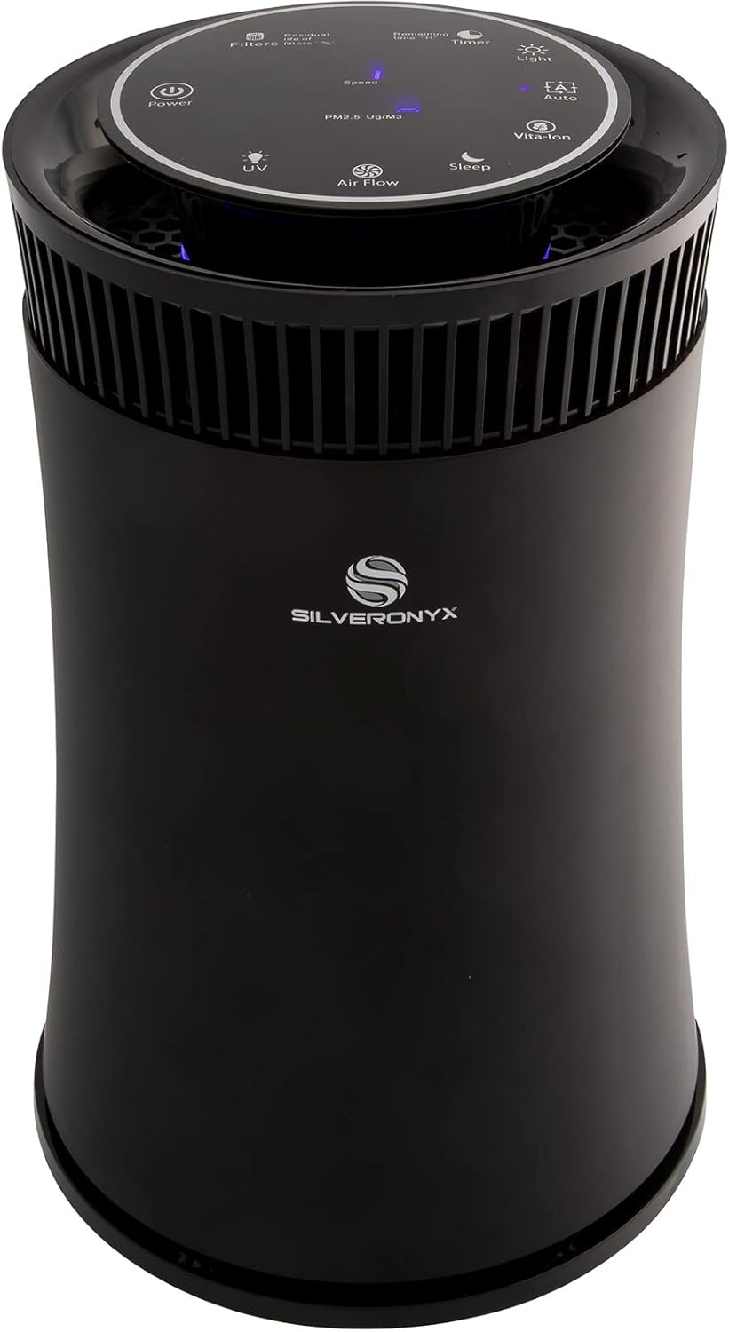 Air Purifier for Home Large Room – 5-in-1 HEPA Filter System, Covers Up to 500 Sq Ft for New Home for Allergies