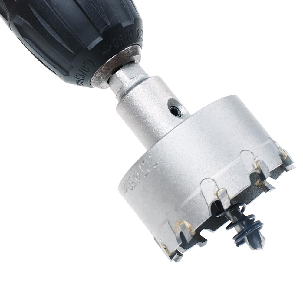 2 Inch TCT Hole Saw for Metal, 50mm Carbide Drill Bit