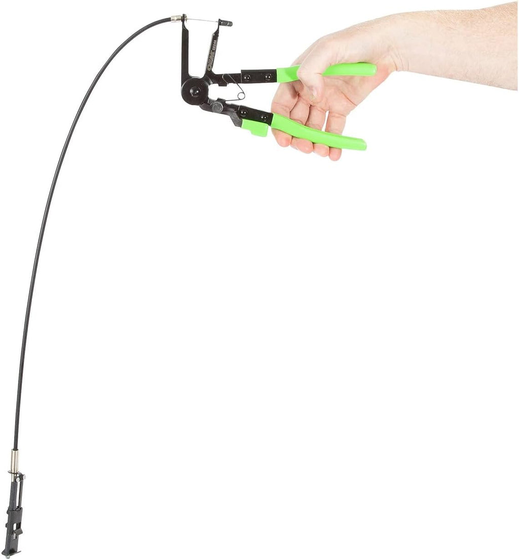 Hose Clamp Pliers Installs and Removes Spring Clamps | Flexible Hose Pliers Tool for Hard-to-Reach Areas, Multi