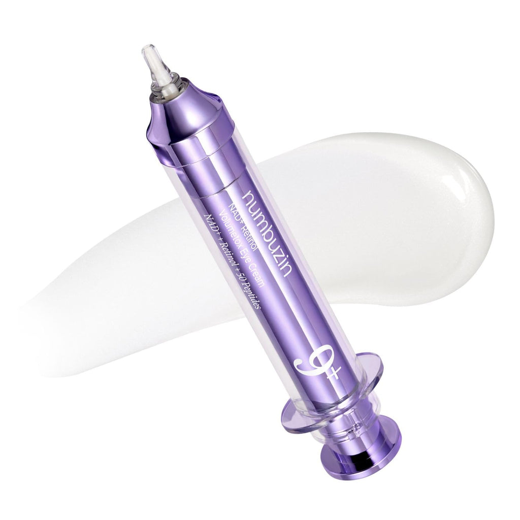 No.9 NAD+ Retinol Eye Cream for Dark Circles, Puffiness, Crow's Feet with 50 Peptides, 4% Niacinamide & Ceramide