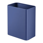 Small Bathroom Trash Can, 2.1 Gallons, Under Sink Wastebasket, Blue