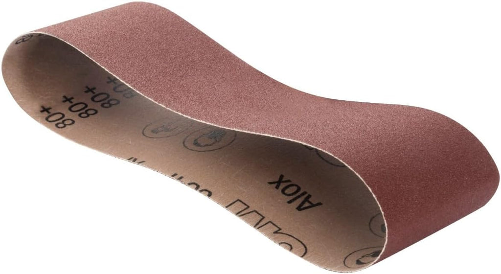 3M Rapid Removal 3 in. x 21 in. Power Sanding Belt, 80 Grit, 1/Pack