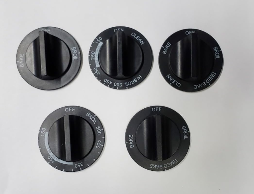 814362 For Whirlpool Electric Range Burner Oven Knobs AP3139541 PS389194