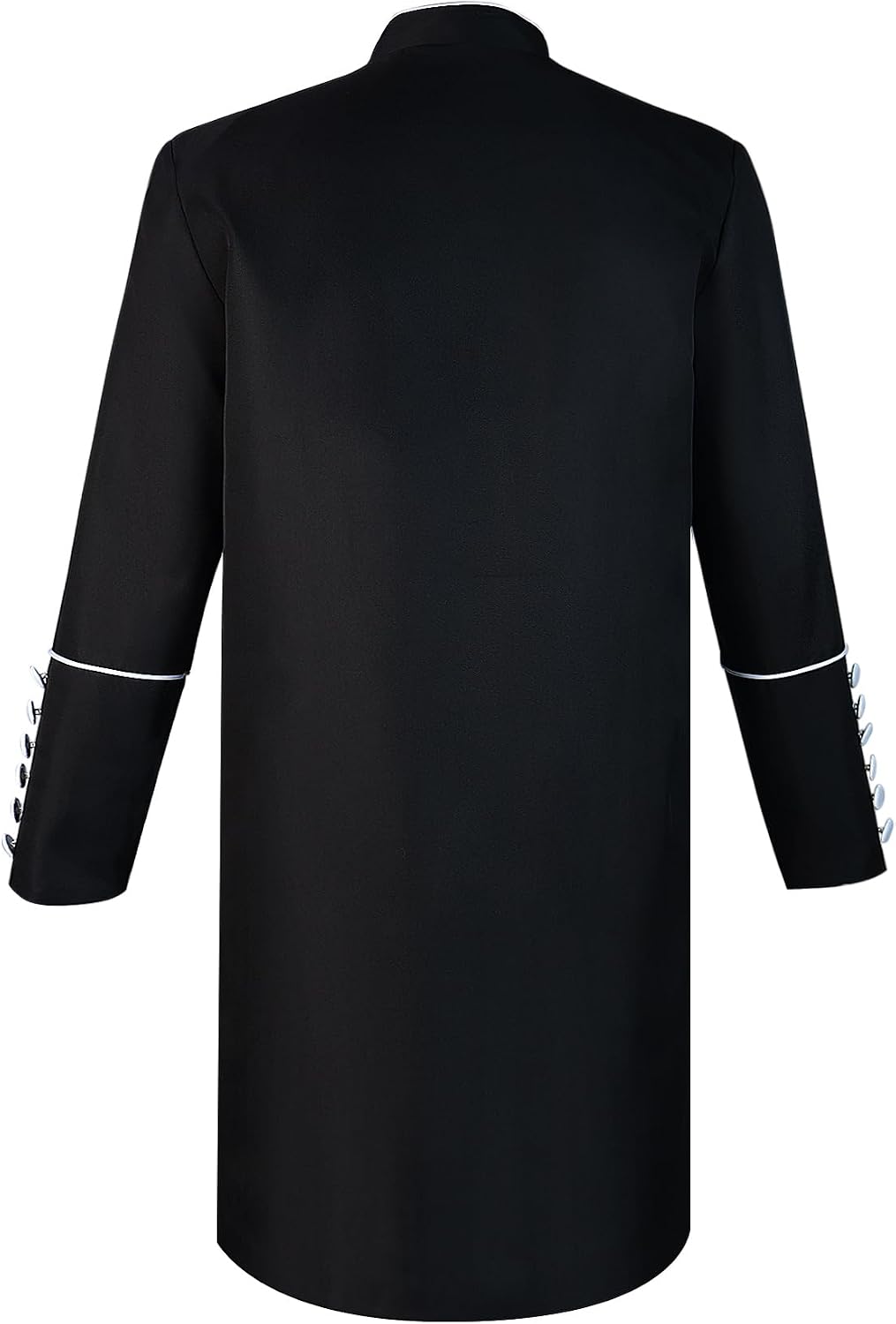 Men's Cassock Choir Short Cassock Minister Robe Clergy Pulpit Liturgical Church Top Coat