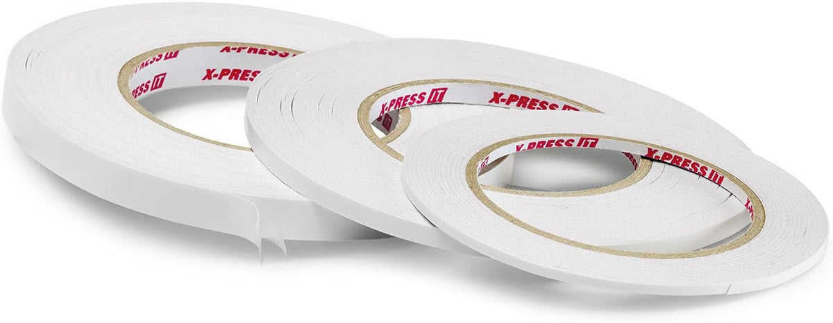 High Tack Double Sided Tissue Tape, 1/4 Inch by 55 Yards