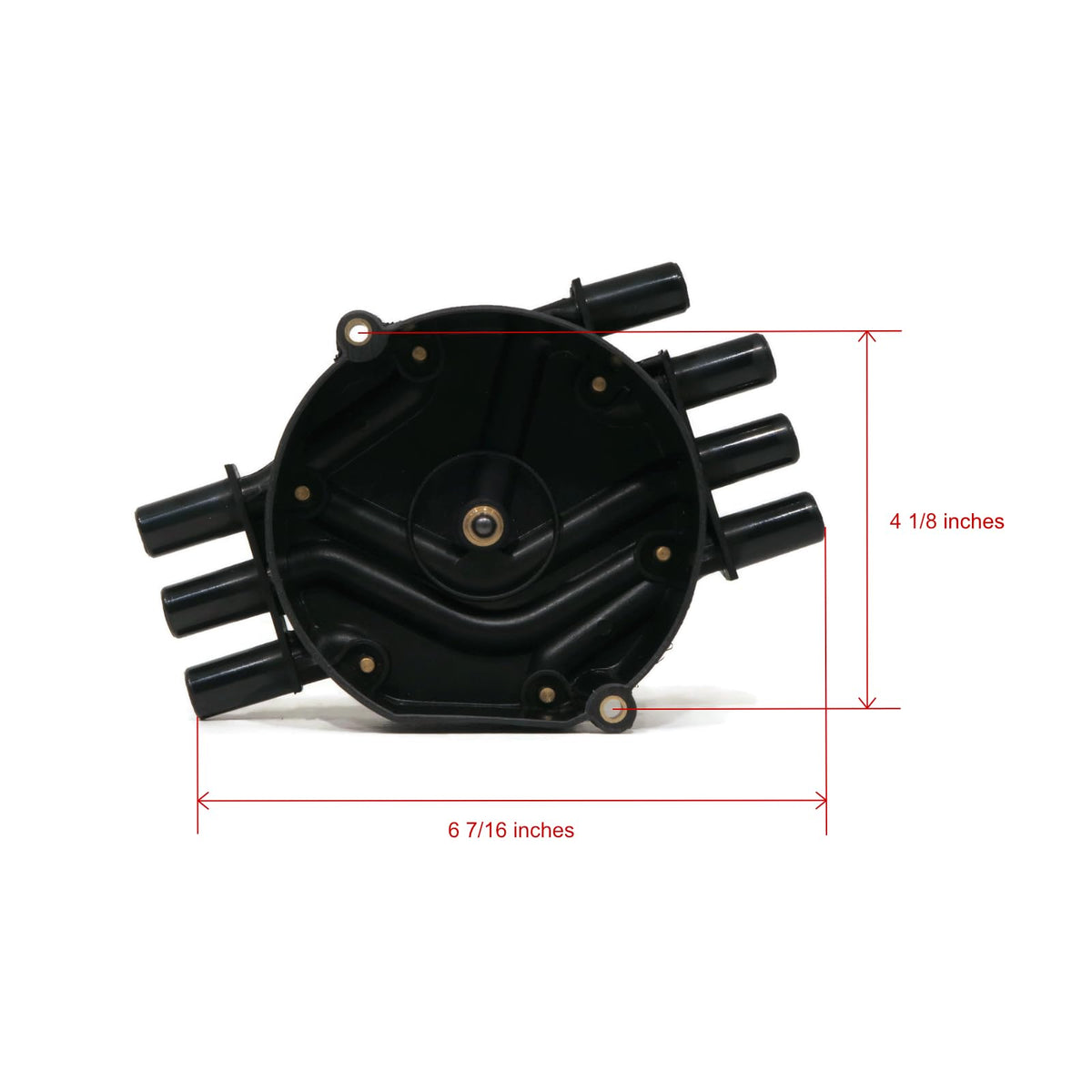 The ROP Shop Distributor Cap Kit for MerCruiser 4.3L, V6, MPI, Alpha, Bravo EC 1A637496 & Up