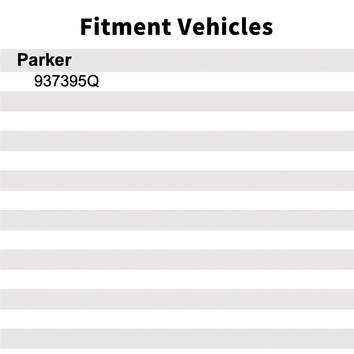 937395Q Hydraulic Filter Element for Parker 937395Q Oil Filter Element
