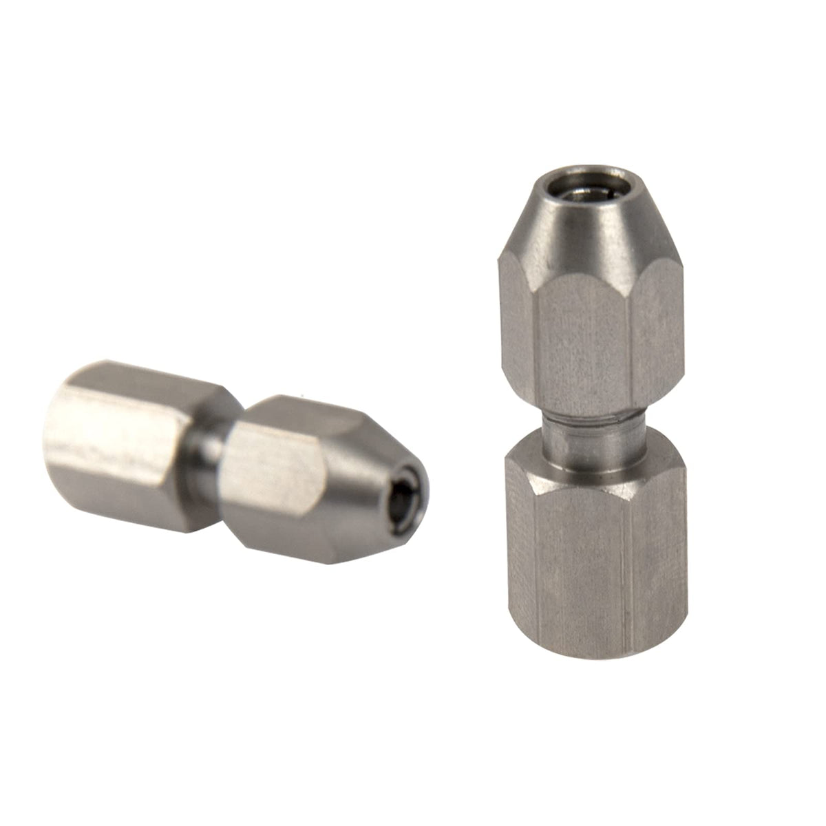 2Pack Vgoohobby CNC Stainless Steel RC Flex Collet Coupler Flexible Coupling Motor Shaft Locker for DIY RC Boat Submarine (3.17mm to 4mm)