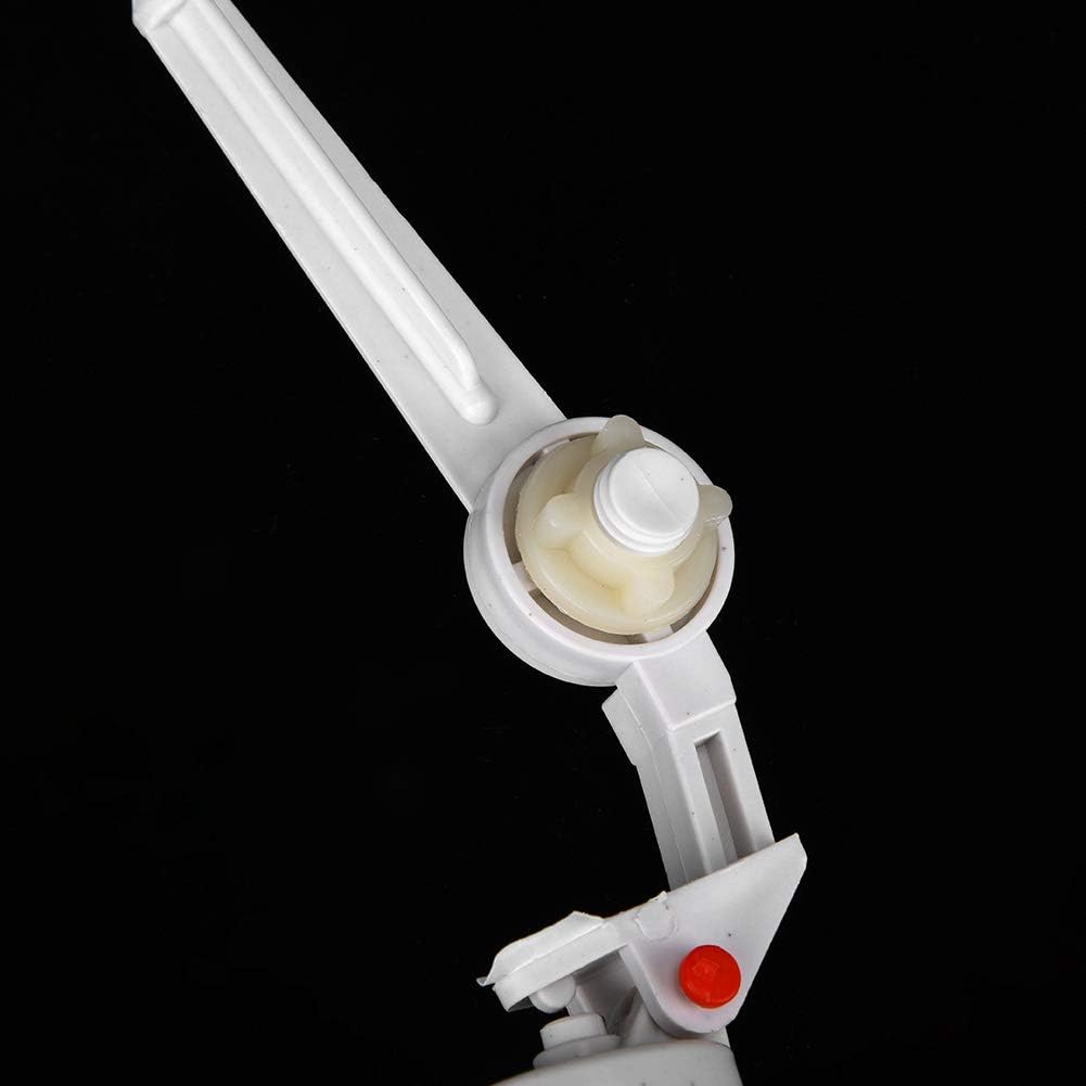 Plastic Float Valve 2 Pack Auto Fill Shut Off Valve for Livestock Water Tank Trough, with Thicken Float Adjustable