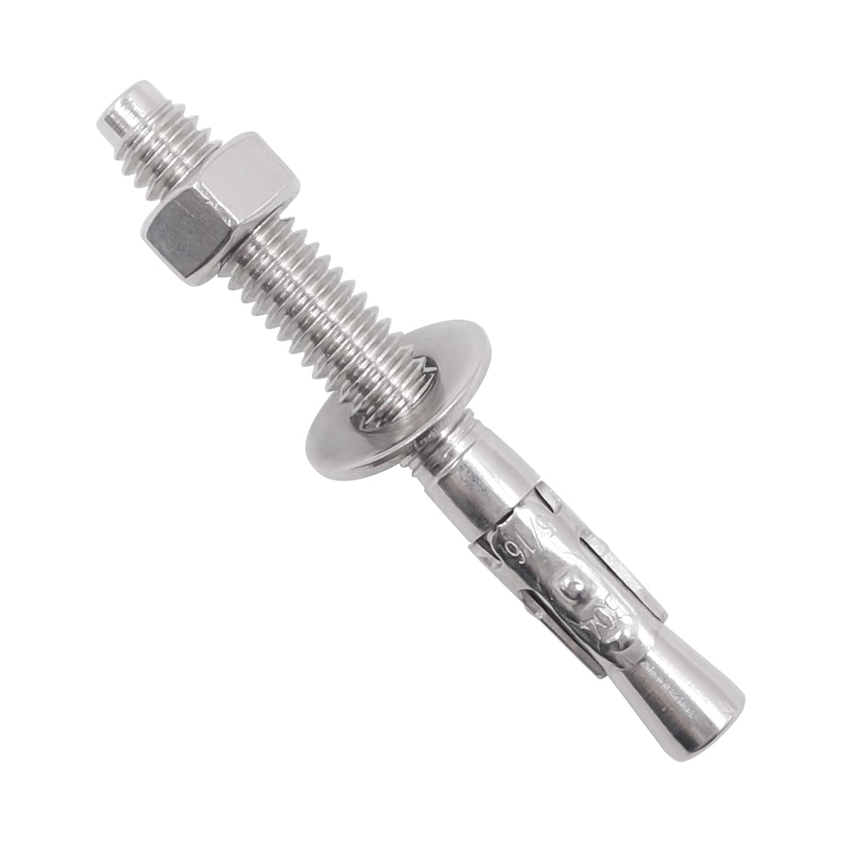 Concrete Anchors 5/16, Wedge Anchors for Concrete&Anchor Bolts | For mounting fence posts, railings,equipment bases
