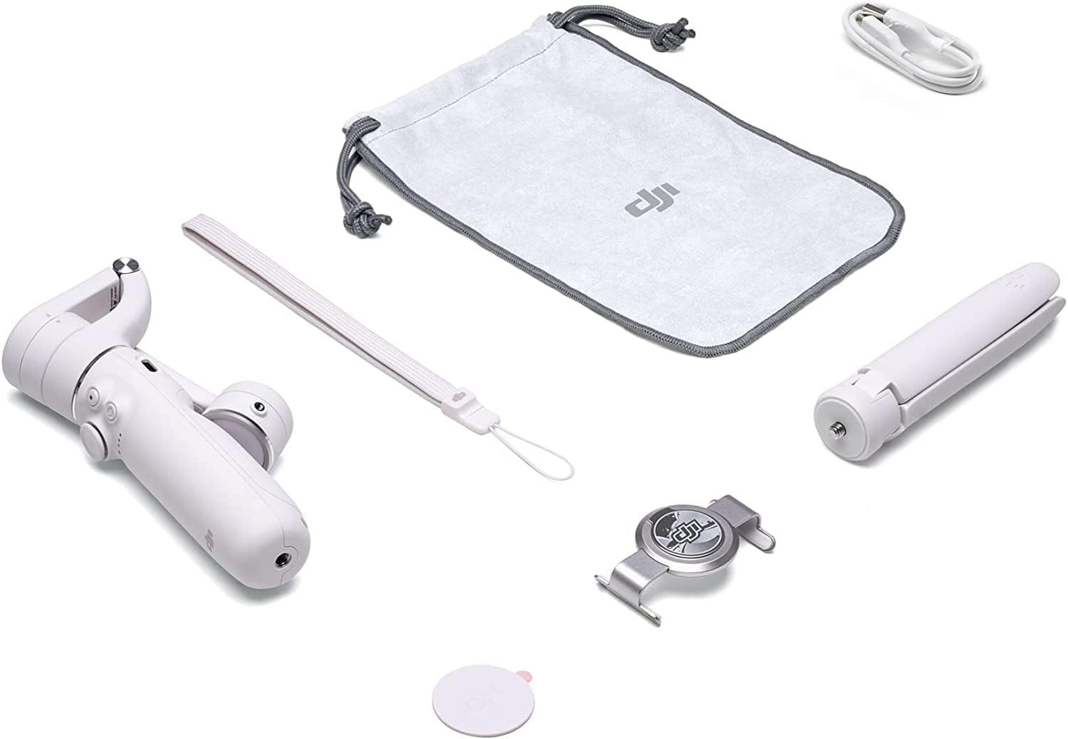 OM 5 Smartphone Gimbal Stabilizer, 3-Axis Phone Gimbal, Built-In Extension Rod, Portable and Foldable, Android and