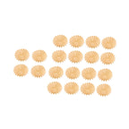 50 Sheets Paper Tea Filter Bowl with Wavy Surface for Brewing
