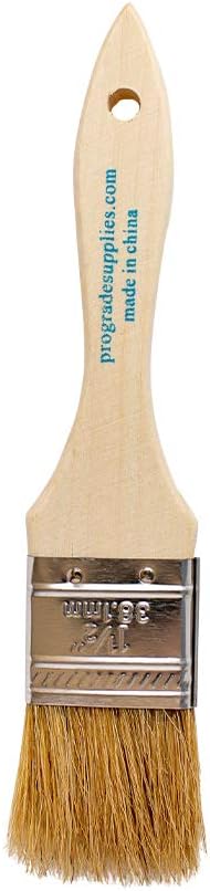 Chip Paint Brushes - 36 Ea 1.5 Inch Chip Paint Brush Light Brown