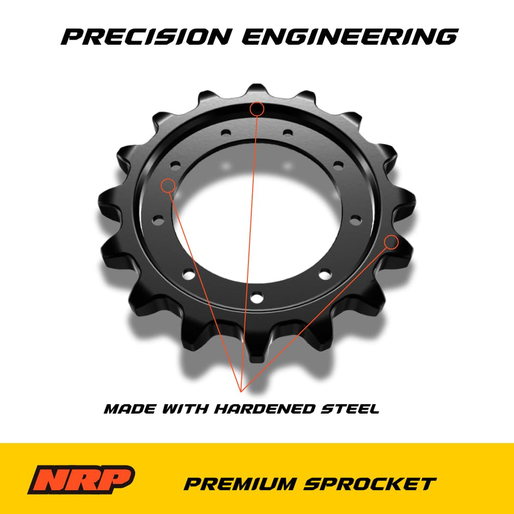 NRP Sprocket 06916-00011 Compatible with Takeuchi TL12R2 TL12V2