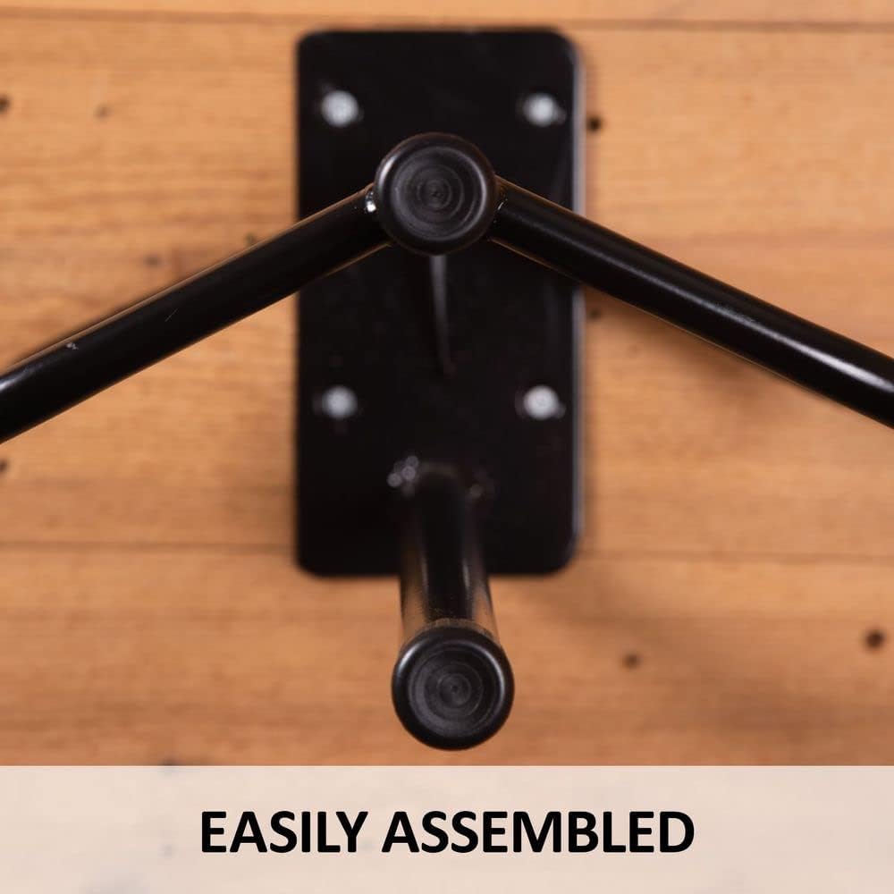 Saddle Rack with Pad Bar for Horse Enthusiast | Heavy-Duty Saddle Rack Wall Mount | Western & English Saddle Rack |