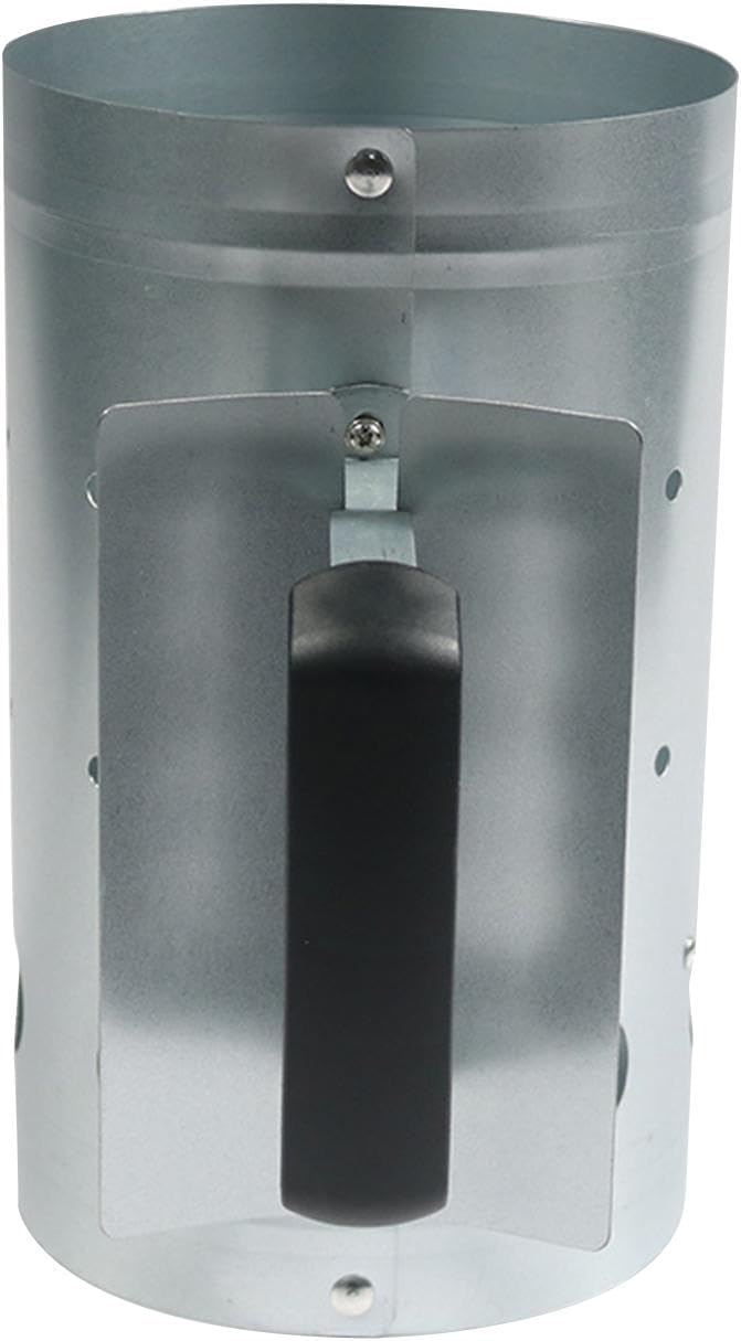 Charcoal Chimney Starter, Stainless Steel Fast Fire BBQ Charcoal Burner Bucket with Heat-Insulated Handle for Camping