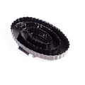Metal Curry Comb - Black - One Size