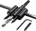 Luomorgo Adjustable Hole Saw Circle Cutter Drill Bit, 1 3/16" to 12"