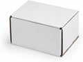 White Corrugated Mailer Box, 5 x 3 x 2 inches, Tuck Top Design, 50 Count