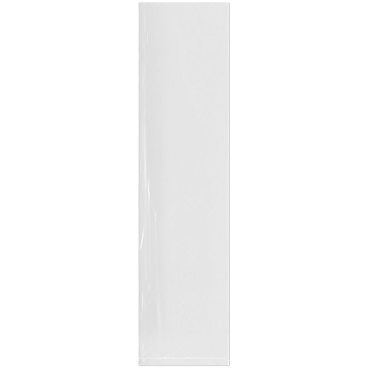 3 x 12 inch, 2 Mil Flat Open Clear Poly Bags (Pack of 200)