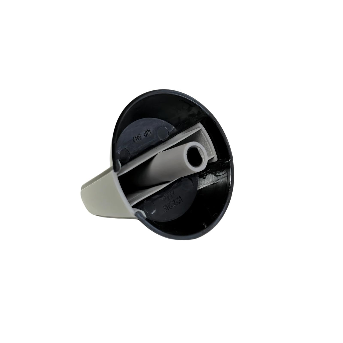 316353104 AP4587657 PS3408940 Range Burner Knob,3/8" Stem 6 O'Clock Flat