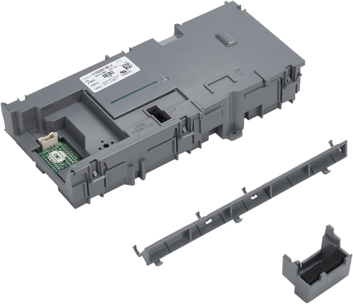 Whirlpool W10854225 Genuine OEM Dishwasher Electronic Control Board Replacement Part - Replaces W10732586, W10788997, and W10833931