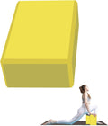 Yoga Block - Unsupported Latex Eva foam - Soft non slip surface with bevel for yoga, pilates, meditation - Yoga