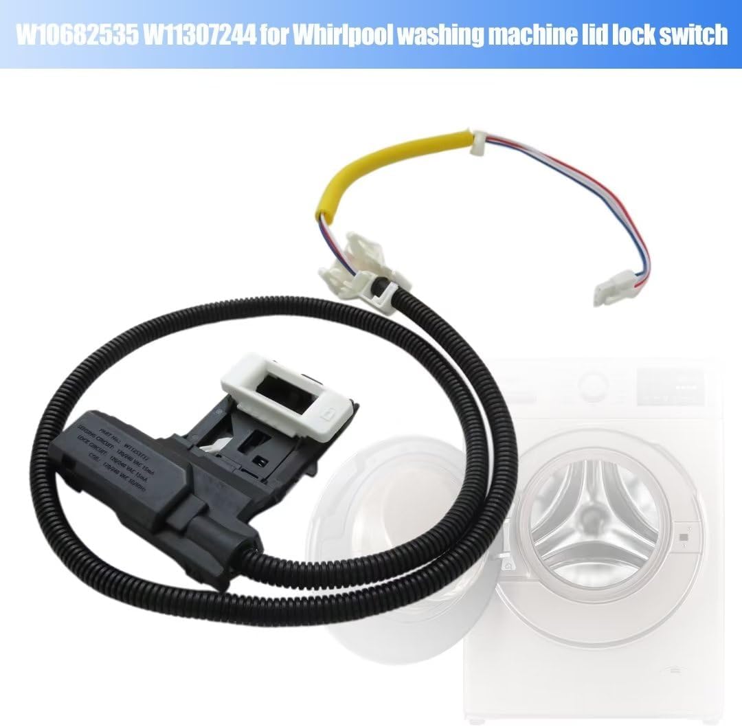 Replacement Washer Lid Lock Switch Compatible models for Kenmore: 11025132411, 1105142512, 1105142511, 11020222510, 11020232710, 11020232711, 11020242510