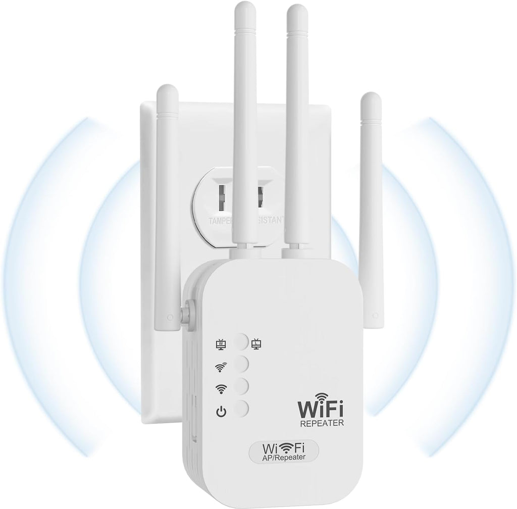 WiFi Extender, WiFi Repeater,Internet Booster, Long Range WiFi Extenders Signal Booster for Home, WiFi Repeater with